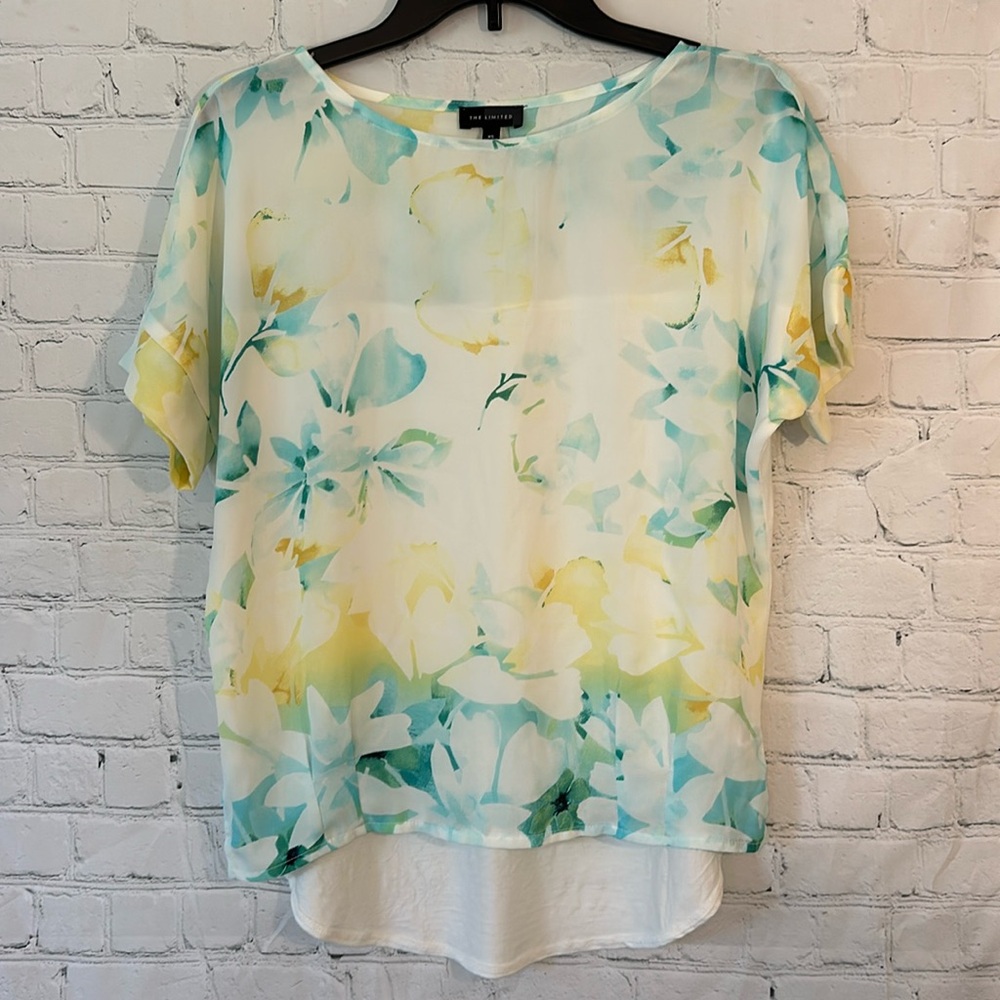 The Limited pretty pastel blouse